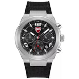 Ducati Black Silicone Strap Men's Watch - Chronograph | DTWGC0002004