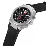 Ducati Black Silicone Strap Men's Watch - Chronograph | DTWGC0002004
