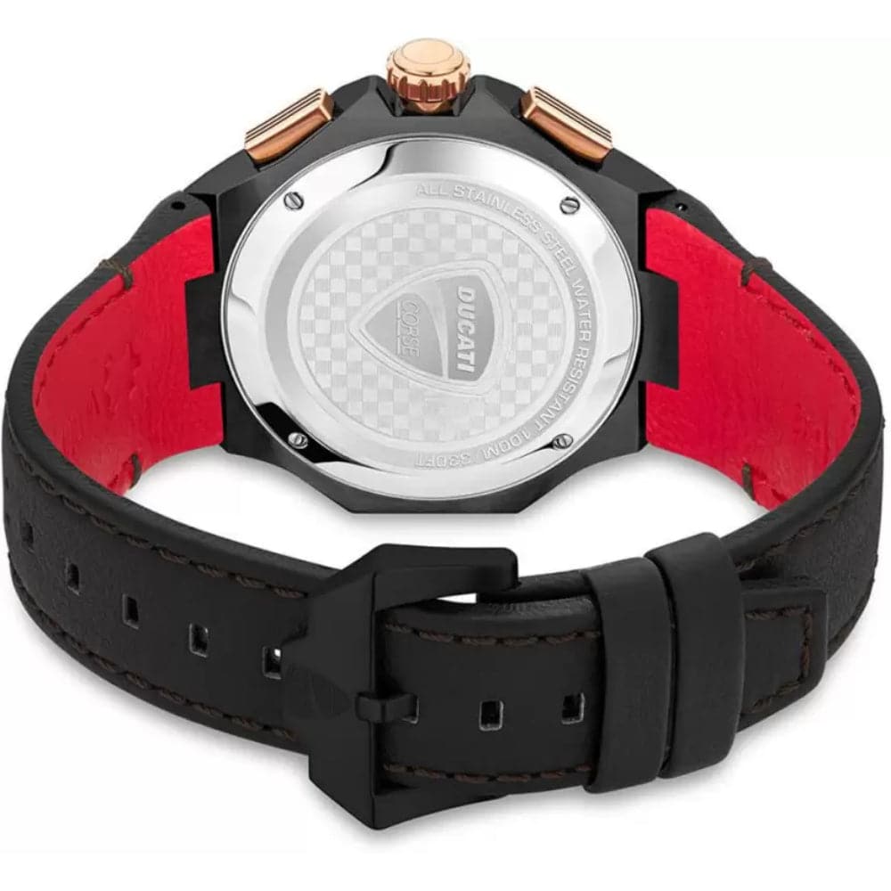 Ducati Orologio Analogico al Quarzo Unisex-Adulto con