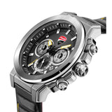 Ducati Corse Chronograph Black Dial Leather Strap Men Watch DTWGF2019204
