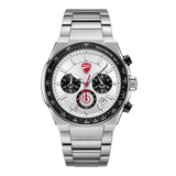 Ducati Extreme Sports White Dial Stainless Steel Strap Men's Watch DTWGI0003201