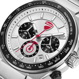 Ducati Extreme Sports White Dial Stainless Steel Strap Men's Watch DTWGI0003201