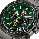 Ducati Extreme Sports Green Dial Stainless Steel Strap Men's Watch DTWGI0003202