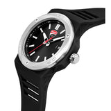 Ducati Corse Black Dial & Silicone Strap Men Watch DTWGN0000502