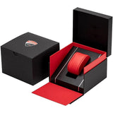 Ducati Corse Black Dial & Rubber Strap Men Watch DTWGN0000503