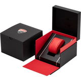Ducati Corse Black Dial Red Silicone Strap Men Watch DTWGN2018904