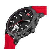 Ducati Corse Black Dial Red Silicone Strap Men Watch DTWGN2019503