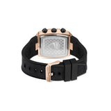 Ducati Chronograph Black Strap Rose Gold Square Dial Watch DTWGO0001005
