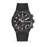 Ducati Chronograph Black Silicon & Nylon Strap Black Dial Watch DTWGO0001201