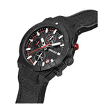 Ducati Chronograph Black Silicon & Nylon Strap Black Dial Watch DTWGO0001201
