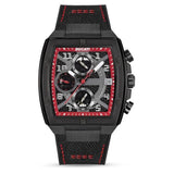 Ducati Chronograph Black with Red Accents Silicone Base Watch DTWGO0001503