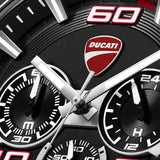 Ducati Corse White Silicone Strap Men's Watch - Chronograph | DTWGO0001702