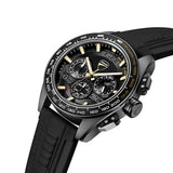 Ducati Corse Black Rubber Strap Men's Watch - Tachymeter | DTWGO0001703