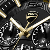 Ducati Corse Black Rubber Strap Men's Watch - Tachymeter | DTWGO0001703