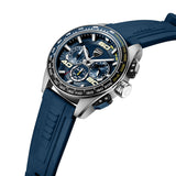 Ducati Corse Blue Silicone Strap Men's Watch - Tachymeter | DTWGO0001705