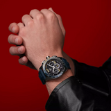 Ducati Corse Blue Silicone Strap Men's Watch - Tachymeter | DTWGO0001705