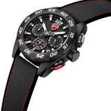 Ducati Corse Black Silicone Strap Men's Watch - Chronograph | DTWGO0001801