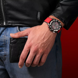 Ducati Extreme Sports Red Silicone Strap Men's Watch - Chronograph | DTWGO0001804