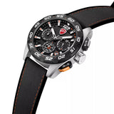 Ducati Corse Black Silicone Strap Men's Watch - Chronograph | DTWGO0001805