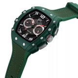 Ducati Corse Green Silicone Strap Men's Watch - Dual Time | DTWGO0001904