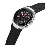 Ducati Chronograph Black Dial Silicone Strap Men's Watch DTWGO0002501