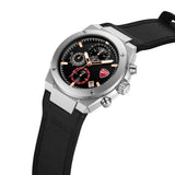Ducati Chronograph Black Dial Silicone Strap Men's Watch DTWGO0003101