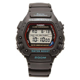 Casio General Digital Black Resin Strap Men Watch DW-290-1VDF-P