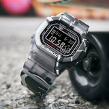 Casio G-Shock Digital Gray Resin Strap Men Watch DW-5000SS-1DR-P