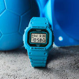 Casio G-Shock 5600 Series Digital Blue Resin Strap Men's Watch DW-5600EP-2DR