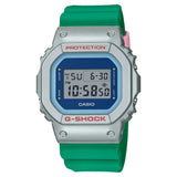 Casio G-Shock Digital Green Resin Strap Unisex Watch DW-5600EU-8A3DR-P