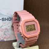 Casio G-Shock Digital Pink Resin Strap Women Watch DW-5610SL-4A4DR