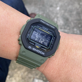 Casio G-Shock Special Color Green Resin Strap Men Watch DW-5610SU-3DR-P