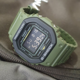 Casio G-Shock Special Color Green Resin Strap Men Watch DW-5610SU-3DR-P
