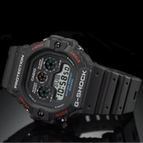 Casio G-Shock Digital Black Resin Strap Men's Watch - Shock Resistant | DW-5900U-1DR-P