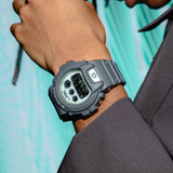 Casio G-Shock Gray Resin Strap Men Watch DW-6900HD-8DR-P