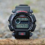 CASIO G-SHOCK DIGITAL QUARTZ BLACK RESIN UNISEX'S WATCH DW-9052-1VDR-P