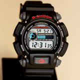 CASIO G-SHOCK DIGITAL QUARTZ BLACK RESIN UNISEX'S WATCH DW-9052-1VDR-P