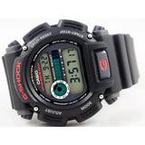 CASIO G-SHOCK DIGITAL QUARTZ BLACK RESIN UNISEX'S WATCH DW-9052-1VDR-P