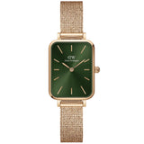Daniel Wellington Green Dial Stainless Steel Mesh Strap Women's Watch DW00100445