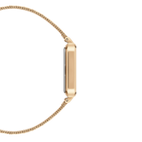Daniel Wellington Quadro Pressed Unitone Gold Milanese Strap Women's Watch DW00100485