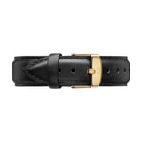 Daniel Wellington Black Leather Strap Men's Watch DW00100546