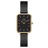 Daniel Wellington Quadro Pressed Ashfield Gold Women's Watch DW00100558
