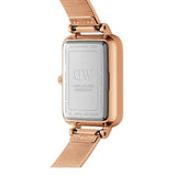 Daniel Wellington Quadro Lumine Pressed Piano Mop Women Watch DW00100579