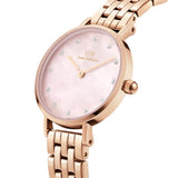Daniel Wellington Petite Lumine Rose Gold Stainless Steel Strap Women Watch DW00100617