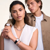 Daniel Wellington Black Crocodile Leather Strap Unisex Watch DW00100697