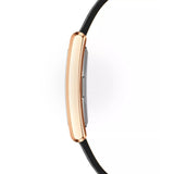 Daniel Wellington Bound Black Crocodile Leather Strap Unisex Watch DW00100698