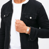 Daniel Wellington Bound 3-Link Rose Gold Strap Unisex Watch DW00100699 (32mm)