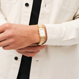 Daniel Wellington Bound 3-Link Gold Strap Unisex Watch DW00100703 (35mm)