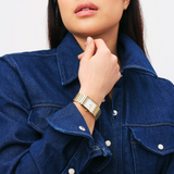 Daniel Wellington Bound 9-Link Gold Strap Women Watch DW00100705 (32mm)