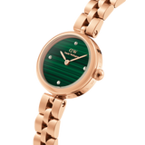 Daniel Wellington Elan Lumine Malachite Rose Gold Women's Watch DW00100721 (22mm)